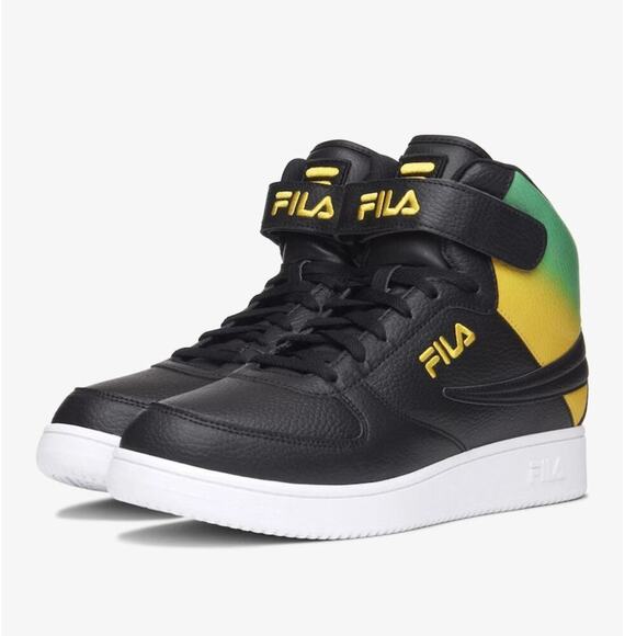 Fila A High Fade Vulc Shoes Mens Size 10.5 High Top Lace Up Synthetic Multicolor - Picture 1 of 12